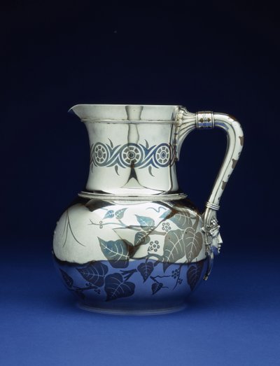 Egy kevert fém kancsó a Tiffany & Co-tól, New York, 1877 körül alkotó: Tiffany and Company