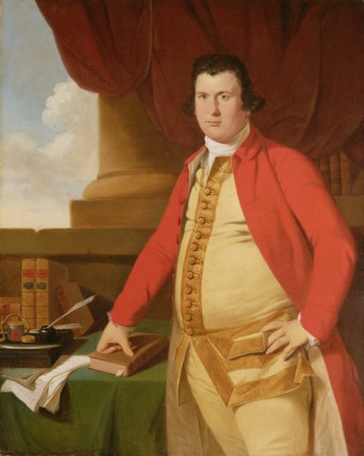 Ismeretlen ember, 1764-69 körül (olaj, vászon) alkotó: Tilly Kettle