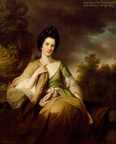 Mrs. Drewry Ottley, 1768 alkotó: Tilly Kettle