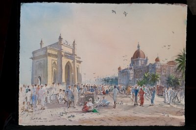 India kapuja, Bombay, 2009 (wc papíron) alkotó: Tim Scott Bolton
