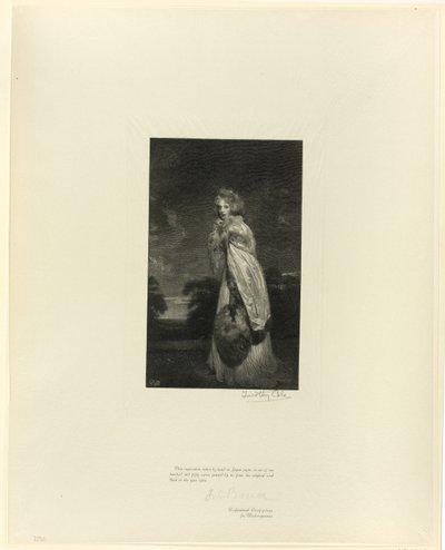 Lady Derby (Miss Farren), az Old English Mastersből alkotó: Timothy Cole