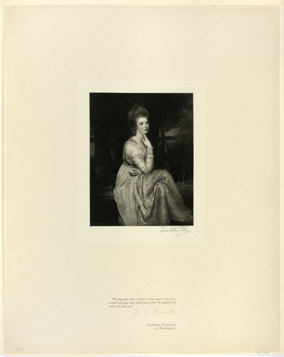 Lady Derby, az Old English Masterstől alkotó: Timothy Cole