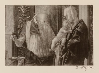 Régi olasz mesterek alkotó: Timothy Cole
