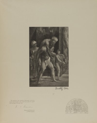 Régi olasz mesterek alkotó: Timothy Cole