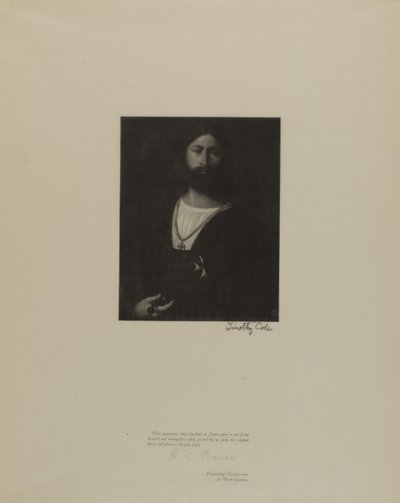 Régi olasz mesterek alkotó: Timothy Cole