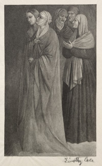 Régi olasz mesterek: Csoport, 1888-1892. alkotó: Timothy Cole