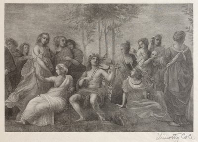 Régi olasz mesterek: Parnasszus, 1888-1892. alkotó: Timothy Cole