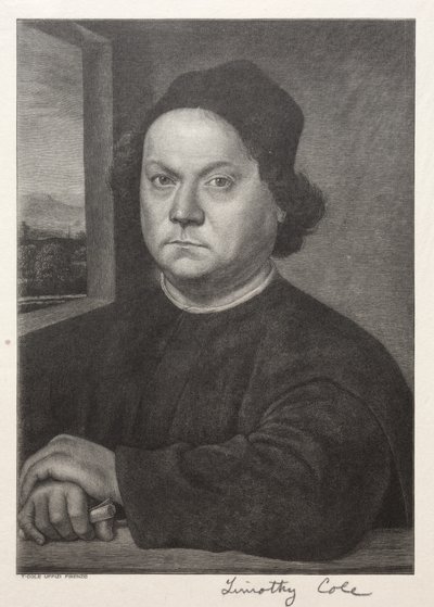 Régi olasz mesterek: Andrea Verrocchio portréja, 1888-1892. alkotó: Timothy Cole