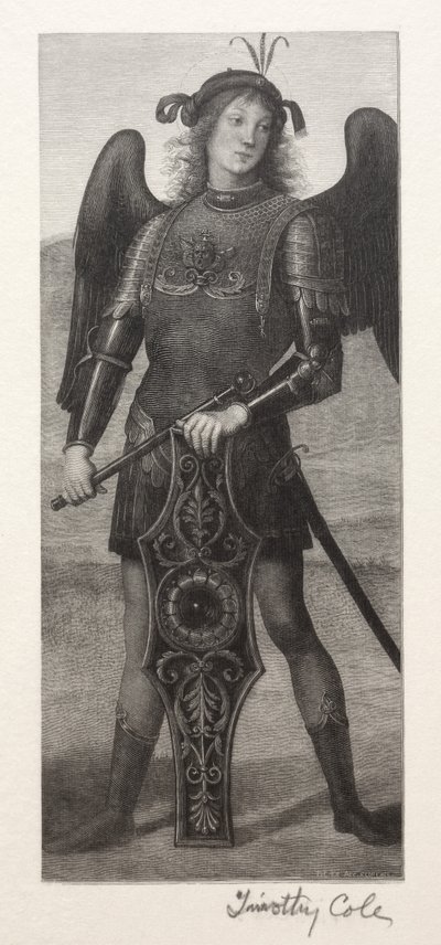 Régi olasz mesterek: Szent Mihály, 1888-1892. alkotó: Timothy Cole