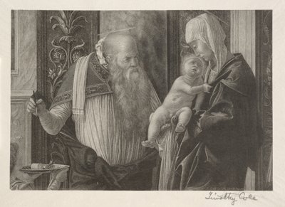 Régi olasz mesterek: A körülmetélés, 1888-1892. alkotó: Timothy Cole