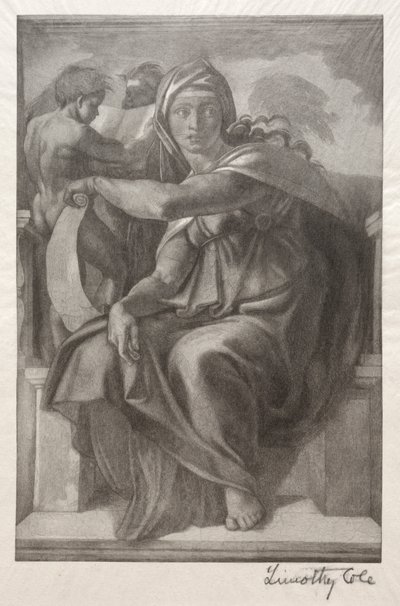 Régi olasz mesterek: A delphoi szibilla, 1890. alkotó: Timothy Cole