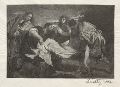 Régi olasz mesterek: A síremlék, 1889. alkotó: Timothy Cole