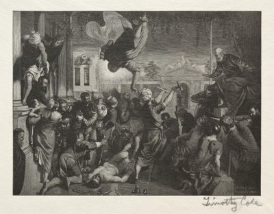 Régi olasz mesterek: Szent Márk csodája, 1888-1892. alkotó: Timothy Cole
