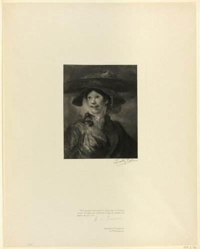 The Shrimp Girl, az Old English Masterstől alkotó: Timothy Cole