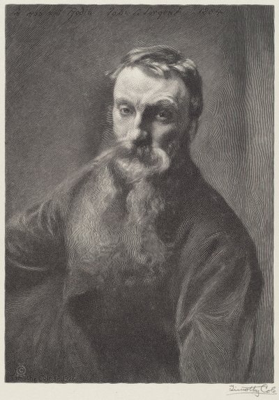 Rodin alkotó: Timothy Cole after John Singer Sargent