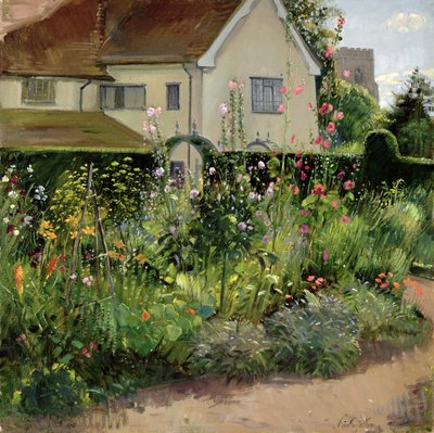A Füvészkert sarka alkotó: Timothy Easton