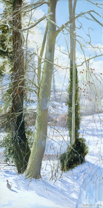 Három fa télen alkotó: Timothy Easton