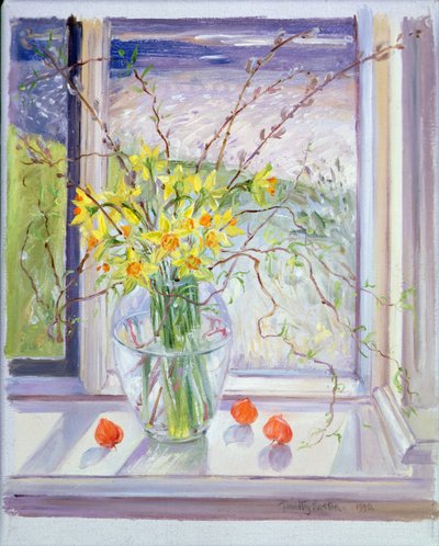 Fűzfaágak Nárciszszal alkotó: Timothy Easton
