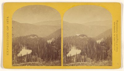 Elveszett tavak, a Colorado állambeli Conejos-kanyon felső részén, a Sierra San Juan-hegységben, a Conejos és a South Fork közötti vízválasztó közelében... alkotó: Timothy H. O