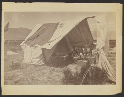 [Mr. J. Terrey Gardner mint U.S. Grant, 40. párhuzamos, Ruby Valley, Nevada] alkotó: Timothy H. OSullivan