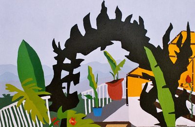 A bejárat, 2006, olaj, vászon alkotó: Timothy Nathan Joel