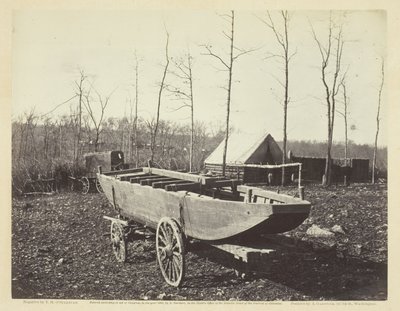Pontoncsónak, Brandy Station, Virginia alkotó: Timothy O