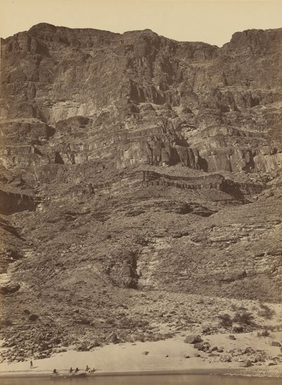 Fal a Grand Canyon Colorado folyóban,1872 (fotó) alkotó: Timothy O