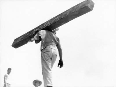 Építőmunkás, Mexikóváros, 1927 alkotó: Tina Modotti