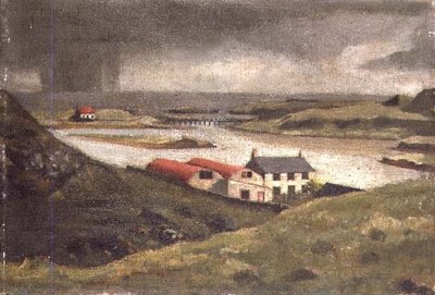 Canna a Hebridákon alkotó: Tirzah Ravilious