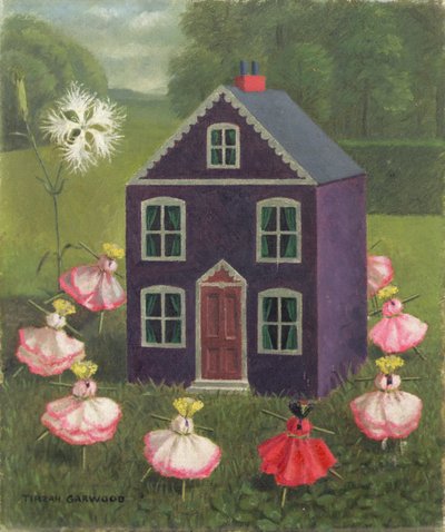 Szufrazsett háza (olaj, vászon) alkotó: Tirzah Ravilious