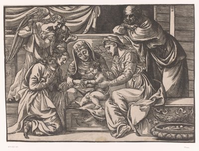 Szent Katalin misztikus házassága alkotó: Titiaan