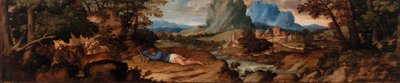 Alvó juhász alkotó: Titian (Tiziano Vecellio)