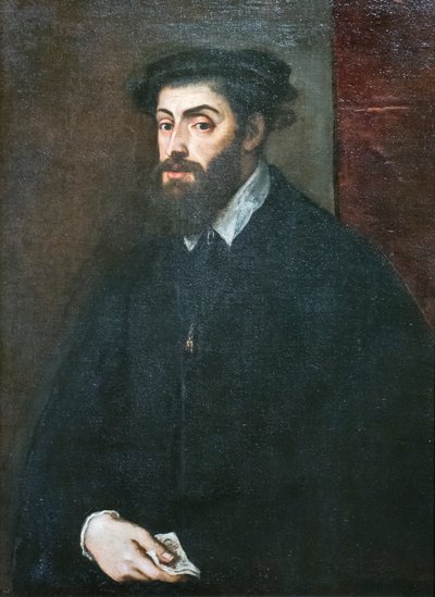 Porträt von Karl V. von Titian (c.1488-1576)