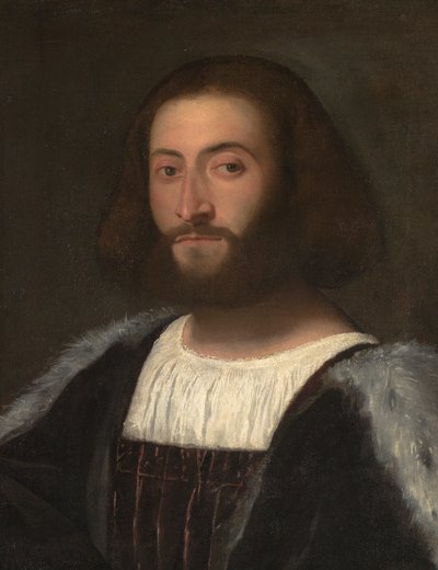 Egy férfi portréja alkotó: Titian