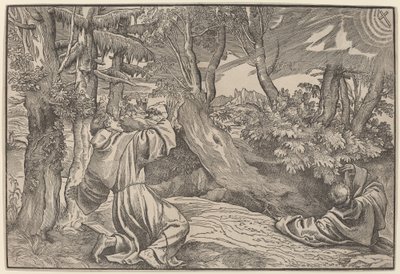 Szent Ferenc a stigmákat fogadja alkotó: Titian