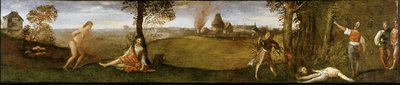 Polydoros legendája Polydorus erdeje, kb. 1506-1508. alkotó: Titian