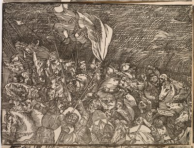 A fáraó seregének elmerülése a Vörös-tengerben alkotó: Titian