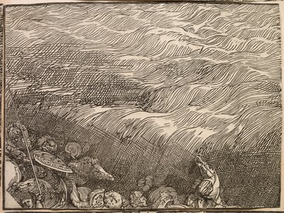 A fáraó seregének elmerülése a Vörös-tengerben alkotó: Titian