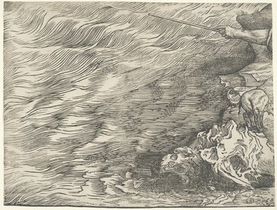 A fáraó seregének elmerülése a Vörös-tengerben alkotó: Titian