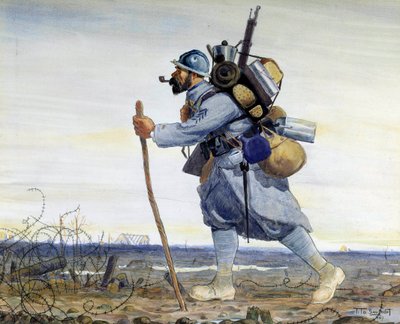 "Egy szőrös a bardájával" alkotó: Tito Saubidet