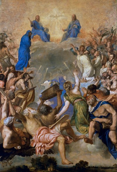 Szentháromság, 155354 alkotó: Tiziano Vecelli