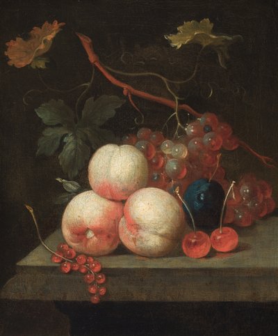 Gyümölcs csendélet (olaj, vászon) alkotó: Tobias (circle of) Stranover