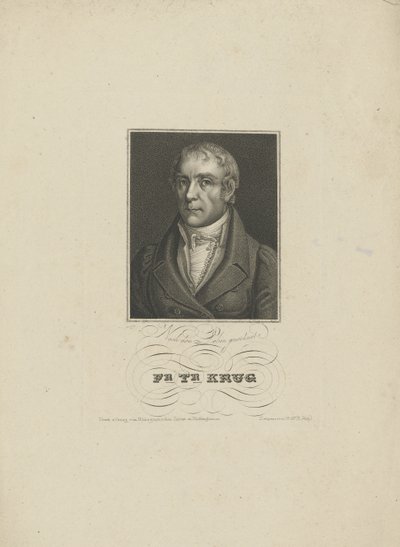 Wilhelm Traugott Krug portréja 1770-1842, 1828-1829. alkotó: Tobias Falcke
