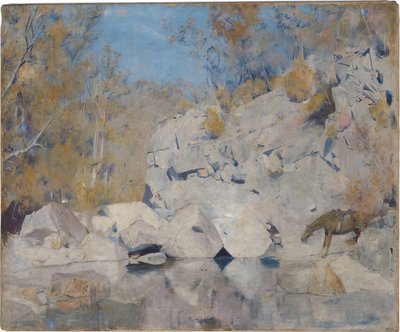 A Macintyre egyik sarkában, 1895 alkotó: Tom Roberts
