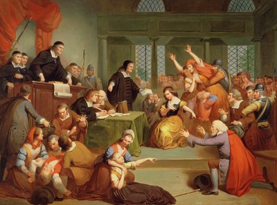 George Jacobs pere, 1692. augusztus 5. alkotó: Tompkins Harrison Matteson