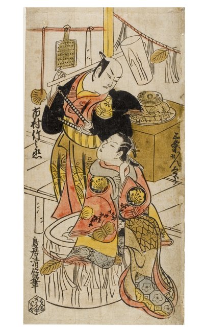 ac és rs, Jo Ichimura női terve d támogató Cantaro tag, Chara c hand r alkotó: Torii Kiyomasu I