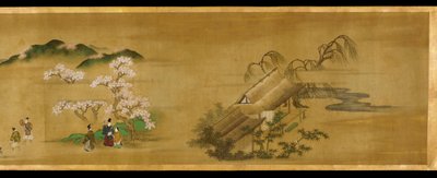 A négy évszak tájai alkotó: Tosa Mitsuoki