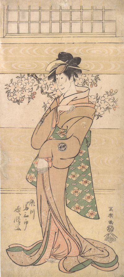 A c and r Segawa Tomi Saburo Good As te Geisha Asa Kasumi, 1794-95. alkotó: Toshusai Sharaku