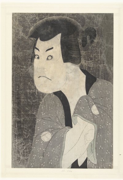 Bustportré one Sakta Hongoro ji. alkotó: Toshusai Sharaku