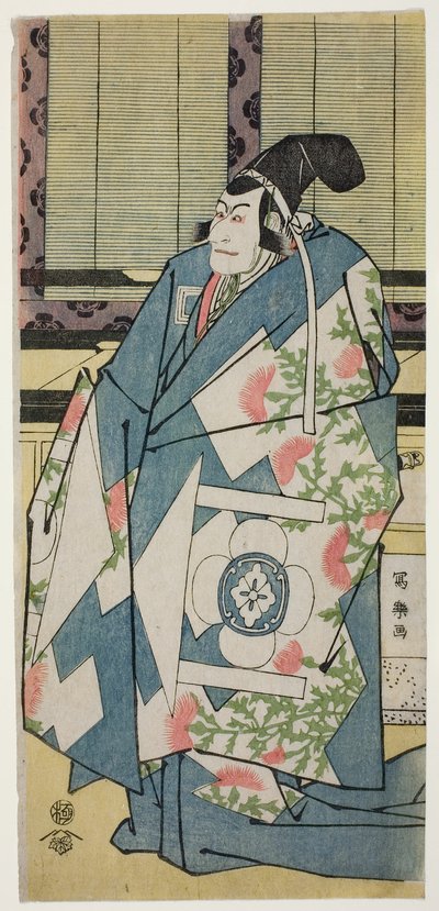 Tea C és r Ichikawa Budo-zome Kudo Saemon Suketsune néven alkotó: Toshusai Sharaku